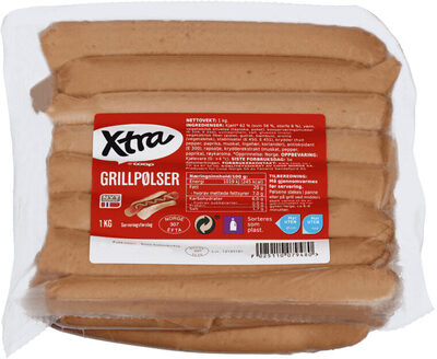 X-tra Grillpølse 1kg