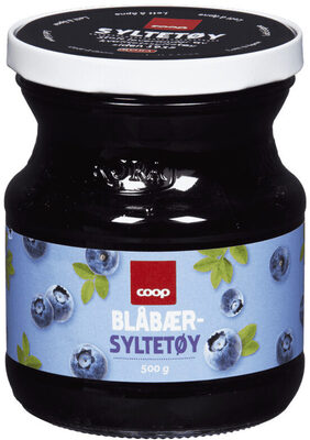 Coop Blåbærsyltetøy 500g