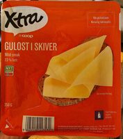 Gulost i skiver