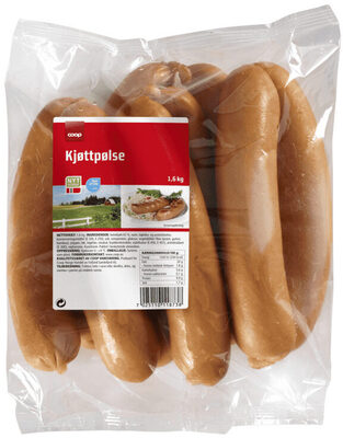 Coop Kjøttpølser med Skinn ca 1,6kg