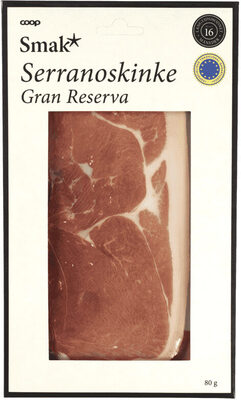 Smak Serranoskinke 16-18md 80g