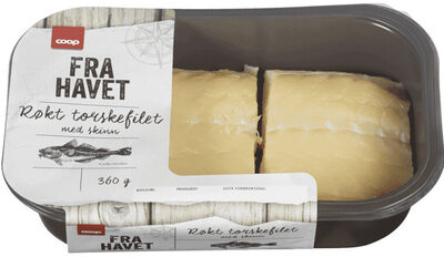 Coop Røkt Torsk med Skinn 360g