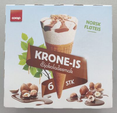 Krone-is Sjokolade