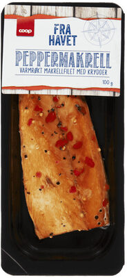 Coop Varmrøkt Peppermakrell FV 100g