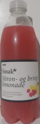 Sitron- og Bringebærlimonade