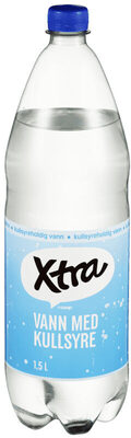 X-tra Vann med Kullsyre 1,5l