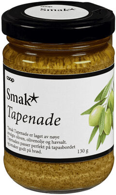 Smak Tapenade Grønn Olivenkrem 130g
