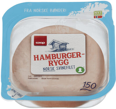 Coop Hamburgerrygg 150g