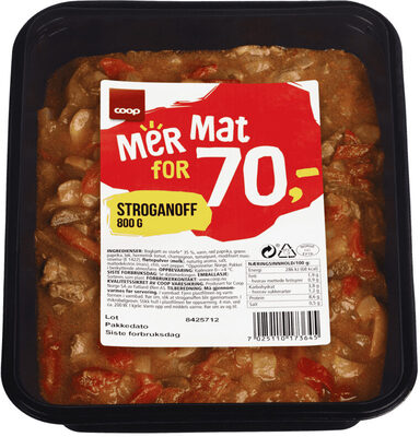 Coop Biff Stroganoff 800g