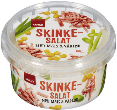 Coop Skinkesalat med Mais og Løk 180g