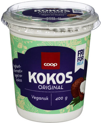 Coop Kokos Original Yoghurtalternativ 400g