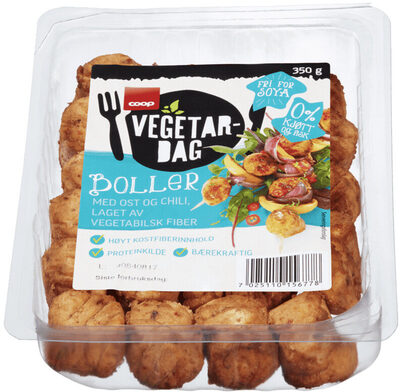 Coop Vegetardag Boller 350g