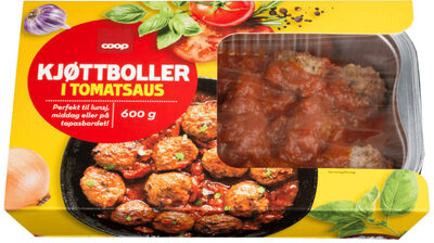 Coop Kjøttboller Tomatsaus 600g