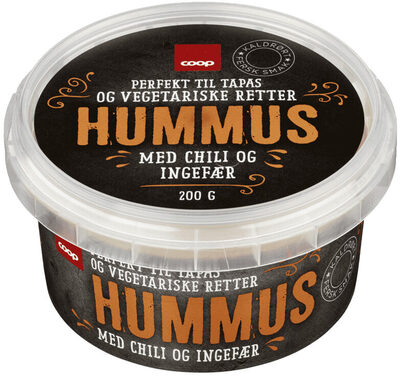 Coop Hummus Ingefær & Chili 200g