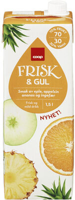 Coop Frisk og Gul 1,5l front packaging