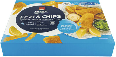 Coop Fish'n Chips 300g