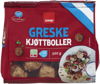 Coop Greske Kjøttboller 360g