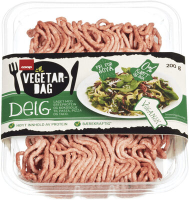 Coop Vegetardag Vegandeig 200g