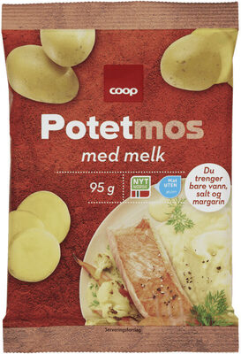 Coop Potetmos med Melk 95g