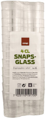 Coop Snapsglass 24pk