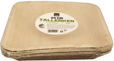 Coop Tallerken Nature 24cm 6pk