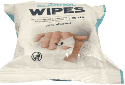 Coop Alkohol Wipes 25stk