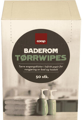 Coop Tørrwipes Baderom 50stk