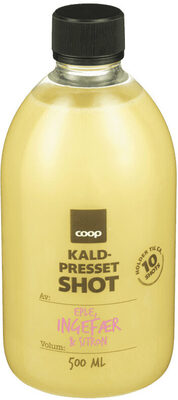 Coop Shot Eple & Ingefær 500ml