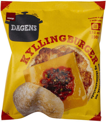 Coop Dagens Kyllingburger 230g