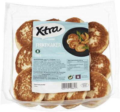 X-tra Fiskekaker 720g