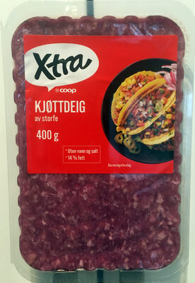 Kjøttdeig front packaging