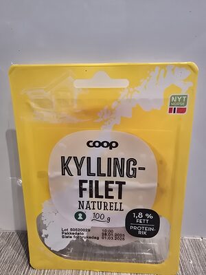 Kyllingfilet Naturell