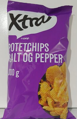 Potetchips Salt og Pepper