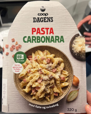 Dagens Pasta Carbonara
