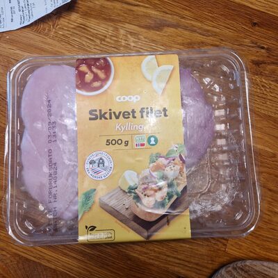 Skivet Filet Kylling