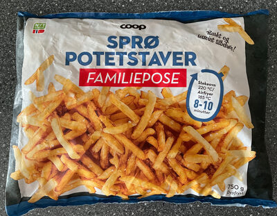 Sprø Potetstaver Familiepose