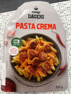 Dagens Pasta Crema, mikro-måltid