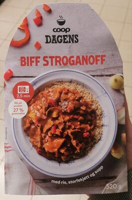 Dagens Biff Stroganoff