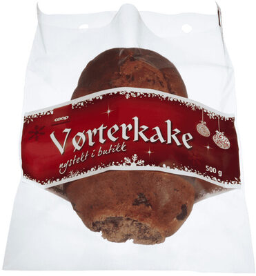Coop Vørtekake 500g front packaging