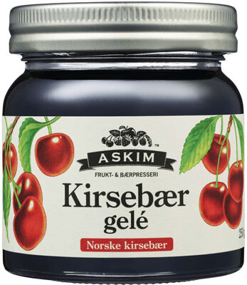 Kirsebærgele 250g Askim front packaging