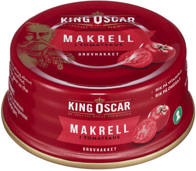 King Oscar Grovrevet Makrell
