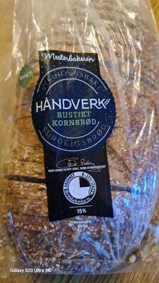 Rustikt Kornbrød Surdeigsbrød