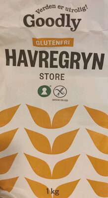 Store havregryn (glutenfri)