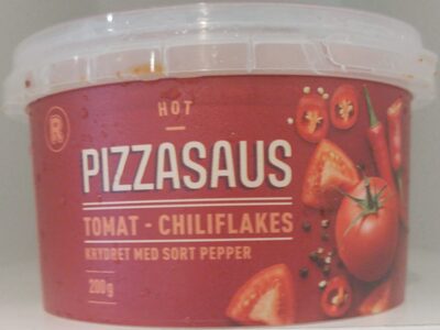 Pizzasaus Tomat - Chiliflakes krydret med sort pepper