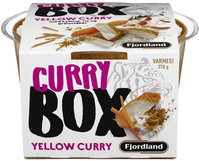 Fjordland Box Yellow Curry 270g