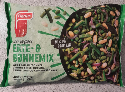 Findus Krydret Erte & Bønnemix 400g