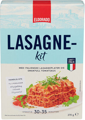Lasagne Kit Ala Bolognese 270g Eldorado