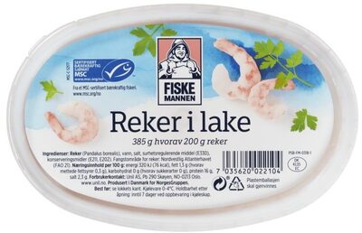 Reker i Lake Msc 385g Fiskemannen
