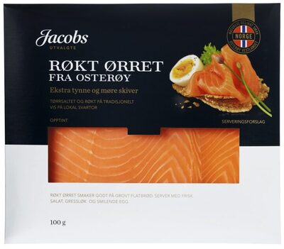 Ørret Røkt 100g Jacobs Utvalgte