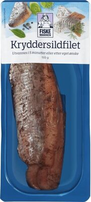Kryddersildfilet Spiseklar 150g Fiskemannen